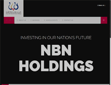 Tablet Screenshot of nbnholdings.com